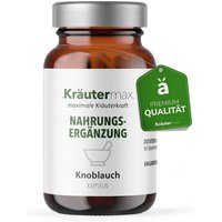 Kräutermax Knoblauch Kapseln mit 500 mg Knoblauch Öl Mazerat von Kräutermax – Naturheilmittel seit 1890