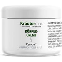 Kräutermax Körpercreme Karotte plus Sheabutter von Kräutermax – Naturheilmittel seit 1890