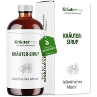 Kräutermax Kräuter-Sirup Isländisches Moos plus Vitamin C von Kräutermax – Naturheilmittel seit 1890