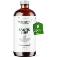 Kräutermax Kräuter-Sirup Tannenwipfel plus Spitzwegerich, Thymian von Kräutermax – Naturheilmittel seit 1890