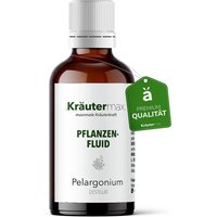 Kräutermax Pflanzenfluid Pelargonium Tropfen von Kräutermax – Naturheilmittel seit 1890