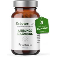 Kräutermax Rosenwurz Extrakt 700 mg Rhodiola rosea Kapseln von Kräutermax – Naturheilmittel seit 1890