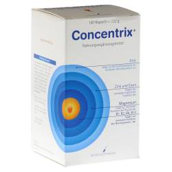 "CONCENTRIX Kapseln 180 Stück" von "Kranich Pharma GmbH"