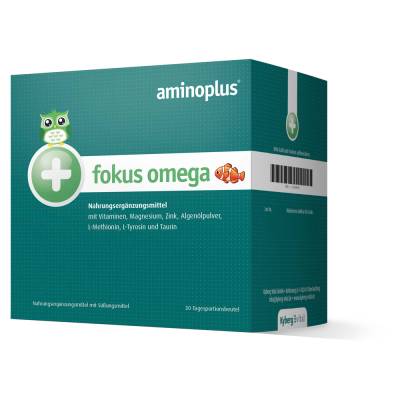 "AMINOPLUS fokus Omega Pulver Portionsbtl. 30x7.5 Gramm" von "Kyberg Vital GmbH"