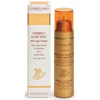 L'Erbolario Vitamin C & 24K Gold Anti-Aging 24h Gesichtscreme von L'Erbolario