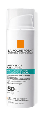 ROCHE-POSAY Anthelios Oil Correct Gel LSF 50+ 50 ml von L'Oreal Deutschland GmbH
