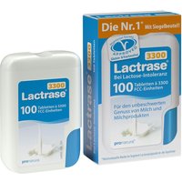 Lactrase 3.300 Fcc Tabletten im Klickspender von LACTRASE PRO NATURA