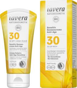 LAVERA sensitiv Sonnencreme anti-age LSF 30 50 ml von LAVERANA GMBH & Co. KG