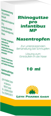 RHINOGUTTAE pro infantibus MP Nasentropfen 10 ml von LEYH-PHARMA GmbH