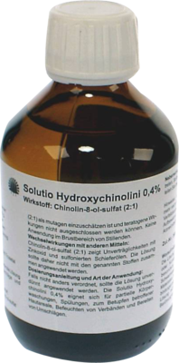 SOLUTIO HYDROXYCHIN. 0,4% 200 ml von LEYH-PHARMA GmbH