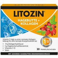Litozin® Hagebutte + Kollagen Trinkfläschchen von LITOZIN
