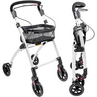 Casa Soft Rollator schmal für Wohnung & Innenbereich Weiß von LÖSCH REHA