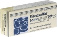 EISENSULFAT Lomapharm 50 mg Filmtabletten 50 St von LOMAPHARM GmbH