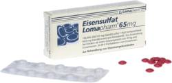 EISENSULFAT Lomapharm 65 mg �berzogene Tab. 20 St von LOMAPHARM GmbH