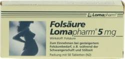 FOLS�URE LOMAPHARM 5 mg Tabletten 50 St von LOMAPHARM GmbH