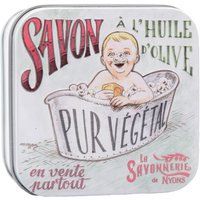 La Savonnerie de Nyons - Metallbox mit Seife 'Babywanne' von La Savonnerie de Nyons