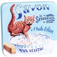La Savonnerie de Nyons - Metallbox mit Seife - Chat Roux von La Savonnerie de Nyons