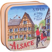 La Savonnerie de Nyons - Metallbox mit Seife - Das Dorf von La Savonnerie de Nyons