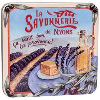 La Savonnerie de Nyons - Metallbox mit Seife - Lavendelfeld von La Savonnerie de Nyons