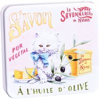 La Savonnerie de Nyons - Metallbox mit Seife - Perserkätzchen von La Savonnerie de Nyons