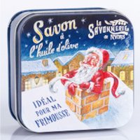 La Savonnerie de Nyons - Metallbox mit Seife - Weihnachtsmann Kamin von La Savonnerie de Nyons