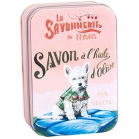 La Savonnerie de Nyons - Metallbox mit Seife - White Terrier von La Savonnerie de Nyons