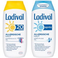 Ladival allergische Haut Gel LSF 20 und Apres Gel von Ladival