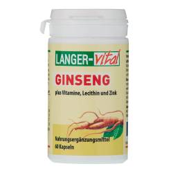 GINSENG 200 mg Lecithin Kapseln 60 St Kapseln von Langer vital GmbH