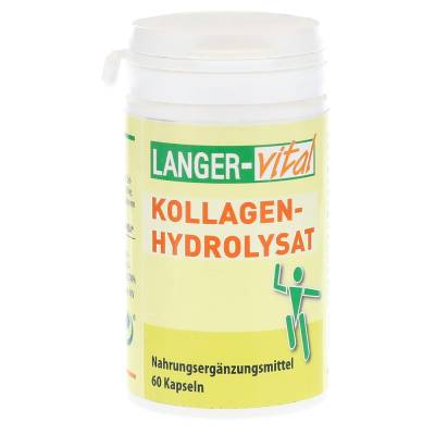 "KOLLAGEN HYDROLYSAT 400 mg pro Tag Kapseln 60 Stück" von "Langer vital GmbH"