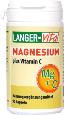 MAGNESIUM+VITAMIN C 180 mg/Tag Kapseln von Langer vital GmbH