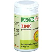 Zink+vit.b5+biotin Kapseln von Langer vital