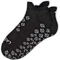 Lasso® Sneakersocken mit Grip, schwarz von Lasso®