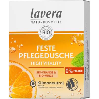 lavera FESTE PFLEGEDUSCHE Bio-Orange + Bio-Minze von Laverana GmbH & Co. KG