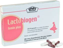 LACTOBIOGEN femin plus Kapseln 12,8 g von Laves-Arzneimittel GmbH