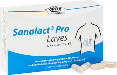 SANALACT Pro Laves Kapseln 12,7 g von Laves-Arzneimittel GmbH
