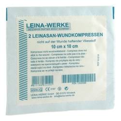 LEINA Wundkompressen 10x10 cm steril 2 St von Leina-Werk GmbH