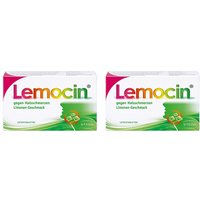 Lemocin gegen Halsschmerzen Limettengeschmack ab 5 Jahren von Lemocin