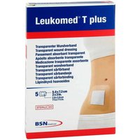 Leukomed transparent plus sterile Pflaster7,2x5 cm von Leukomed