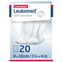 Leukomed Skin Sensitive Steril 8x10 cm Vliesverband m. Wundaufla von Leukoplast