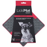 LickiMat Buddy Tuff - TRP Schleckmatte für Hunde - rot - 20 cm von LickiMat