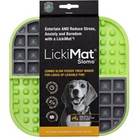 LickiMat Slomo - TRP Schleckmatte für Hunde - grün - 20 cm von LickiMat