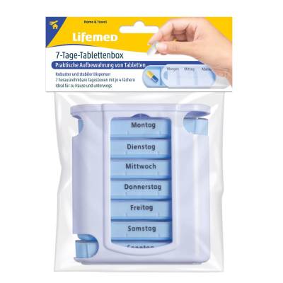 7-Tage-Tablettenbox von Lifemed GmbH