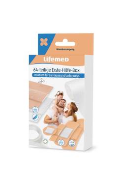 Lifemed Erste-Hilfe-Box 64-teilig von Lifemed GmbH