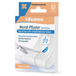 Lifemed Wund - Pflaster Sensitive, 0,5 m x 6 cm von Lifemed GmbH