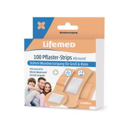 100 Lifemed Pflaster - Strips hautfarben von Lifemed GmbH