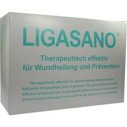 LIGASANO weiß Verband 2x16x24 cm steril von Ligamed Medical Produkte GmbH