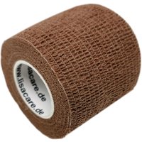 LisaCare Kohäsive Bandage 5cm - Braun von LisaCare