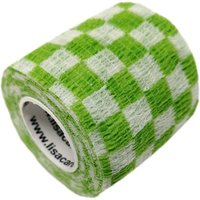 LisaCare Kohäsive Bandage 5cm - Karo grün von LisaCare