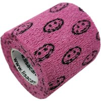 LisaCare Kohäsive Bandage 5cm - Smiley rosa von LisaCare