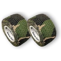 LisaCare Pflasterverband - Camouflage Grün - 2.5cmx4.5m von LisaCare